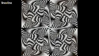 OP ART, How to draw optical illusion art , Geometric art, paint - 117