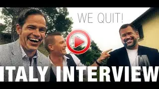 We Quit!  Beachbody Coach Men's Roundtable from Italy