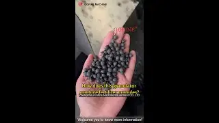 organic compound fertilizer granule processing roller granulator