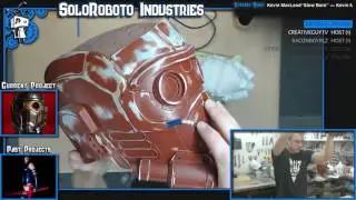 Matrix Molding my handmade Star-Lord helmet, Part 1: Clay