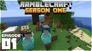 RambleCraft Minecraft 1.16.2 Survival Multiplayer [SMP] - S1E1: Getting Started