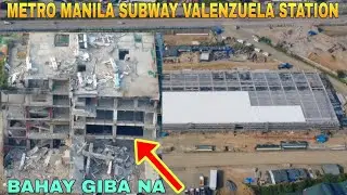 BUILDING GIBA NA/METRO MANILA SUBWAY VALENZUELA STATION DEPOT UPDATE 
