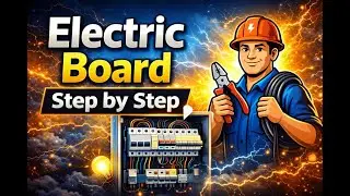 Electric Board Kaise Tayar Karein | Complete Wiring in Urdu