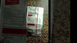 सिलफेन एसपी टैबलेट &zwnj; /दर्द सूजन मांसपेशियों में दर्द /बुखार आदि में कि जाती है #shorts #video