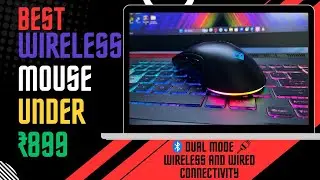 BEST WIRELESS GAMING MOUSE UNDER ₹899 | COSMIC BYTE RAPTOR | UNBOXING & REVIEW WITH LATENCY TEST