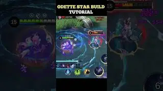 ☑️Odette Star Build Tutorial from Aprome | #mlbbshorts
