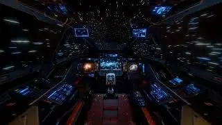 4K Flying Through Space - Cockpit View | Ultra Realistic Space Journey