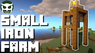 Minecraft: Automatic Iron Farm | EASY Tutorial 1.16