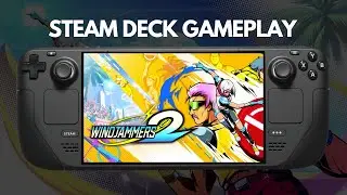 Windjammers 2 on Steam Deck | One of my favorite 2022 indie games