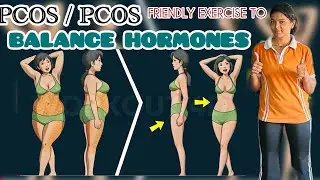 PCOS / PCOD Friendly Exercise To Balance Hormones @Fitness_with_sanjana 