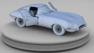 1961 Jaguar E-type model