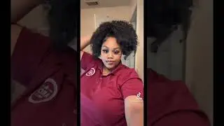 CUTE 5 Minute Hairstyle!💗 #quickandeasy #protectivestyles #5minhairstyle