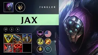 Jax Jungle vs Rengar - NA Master Patch 25.24