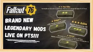 10+ НОВЫХ легендарных модов в обновлении Burning Springs &mdash; Fallout 76