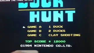 MiSTer FPGA NES core Lightgun support Wiimote+Bluetooth USB dongle