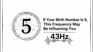 ♂. If Your Birth Number Is 5, This Frequency May Be Influencing You | 43Hz