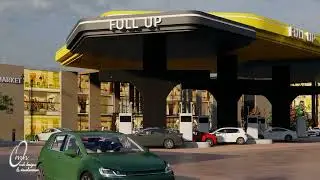 Gas Station Animation - MOH Designs
