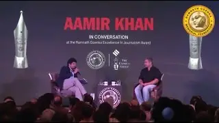 Aamir Khan In Coversation With Anant Goenka At RNG Awards | Aamir Khan on Intolerance