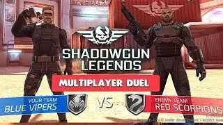 SHADOWGUN LEGENDS - DUEL PvP MULTIPLAYER GAMEPLAY - ( iOS / ANDROID )