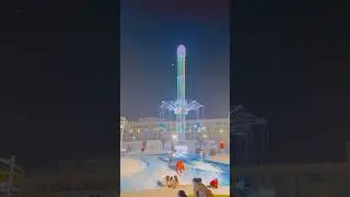 Messilla beach Funzone #shortsfeed #kuwaitview #nightlife  #play#kidsentertainment