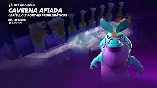 DERROTEI O DEVORADOR EM MENOS DE 2 MINUTOS NA CAVERNA AFIADA! #moco