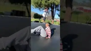 Jumpiest Jumper Jump #trampoline #trampolina #jump #flips 