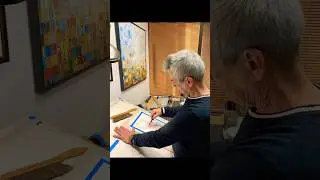 Drawing in the studio #drawing #artist #artstudiolife #bradyart #studiolife