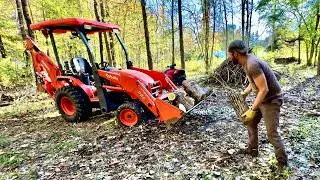 Clearing Land With Kubota B26