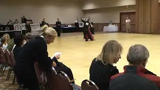 Senior Smooth Foxtrot, usadance Indianapolis, Chris & Janice