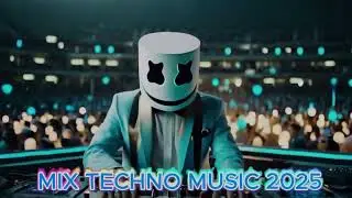 MIX TECHNO MUSIC 2025#musicatechno #music #electrecord #technodance #viral