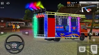 Загружаю индийский диджейский грузовик! Мобильная игра с диджейским грузовиком! Симулятор автобус...