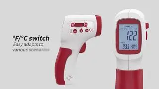 VCooklify IR-861 Infrared Thermometer Gun -50&deg;C to 600&deg;C Accuracy Demo