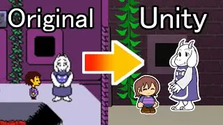 【UNDERTALE】Unity初心者が遺跡の入口を再現してみた A beginner of Unity has reproduced the entrance to the ruins【ペパマリ風】