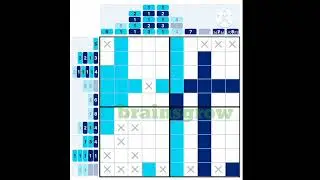 #color #nonogram #level #25 #solution #how to #solve #numberpuzzle #medium #elephant #brainsgrow