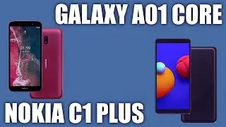 Nokia C1 Plus vs Samsung Galaxy A01 Core. Миники до 5.5