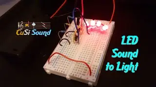 LED Sound to Light Circuit