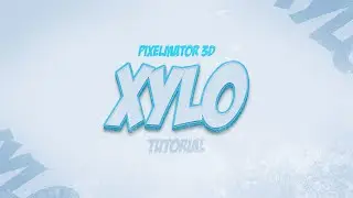 How to Make A 3D Text In Pixelmator (SUPER EASY!!) - Tutorial by XyloDzns