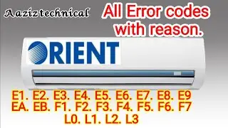Orient inverter ac error codes reason and solutions.