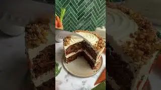 Carrot Cake - Vegan #plantbased