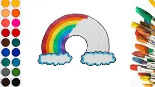 How to draw a rainbow | Drawing and Painting For Kids | 34 | CK ARTS