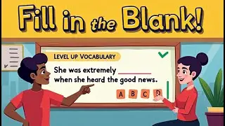 English Vocabulary Test 🤯 | Fill the Blank Correctly (CRAZY HARD!)