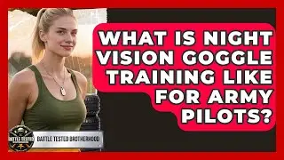 What Is Night Vision Goggle Training Like For Army Pilots? - Battle Tested Brotherhood