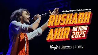Rushabh Ahir | First-Ever Gujrati Folk Concert in the UK | Official After Movie | Leicester