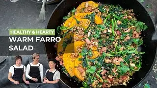 Ultimate Warm Roasted Pumpkin & Farro Salad [MUST MAKE]