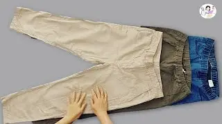 [Сделай сам] ✂️✂️✂️ !! Не выбрасывайте брюки. Ты полюбишь это.