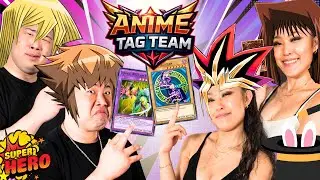 My wife said YUGI and TEA can BEAT JADEN and ALEXIS...we bet our marriage