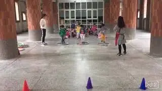 新華非營利幼兒園大肌肉示範教學-呼拉圈活動