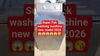 Super Pak washing machine new model 2026 10kg #hiphop #laundryrevolution #homeappliance #viral