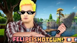 FELIPE NETO JOGA FORTNITE PELA PRIMEIRA VEZ (Compilado COM memes +13)