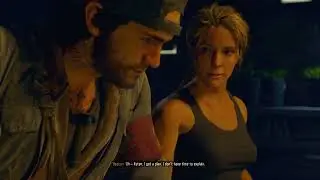 Days Gone Part 34 - Escaping Militia with Sarah, Iron Mike's Death & Return to Lost Lake